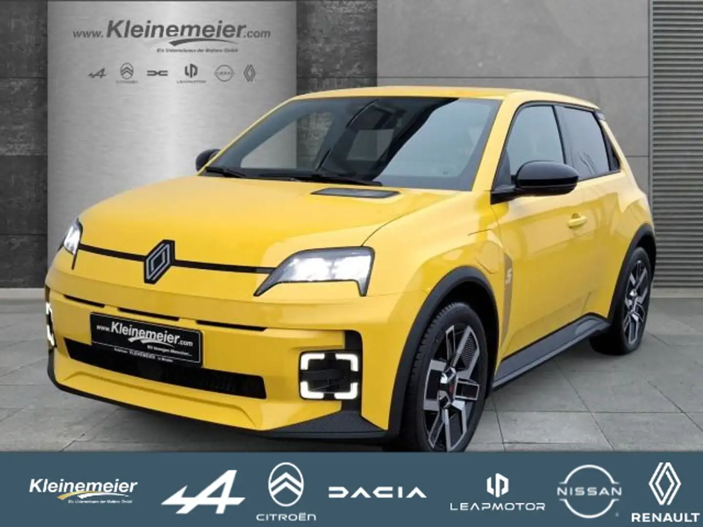 Renault R 5 5 E-Tech 100% elec. Techno 150 Comfort Range Sárga - 1