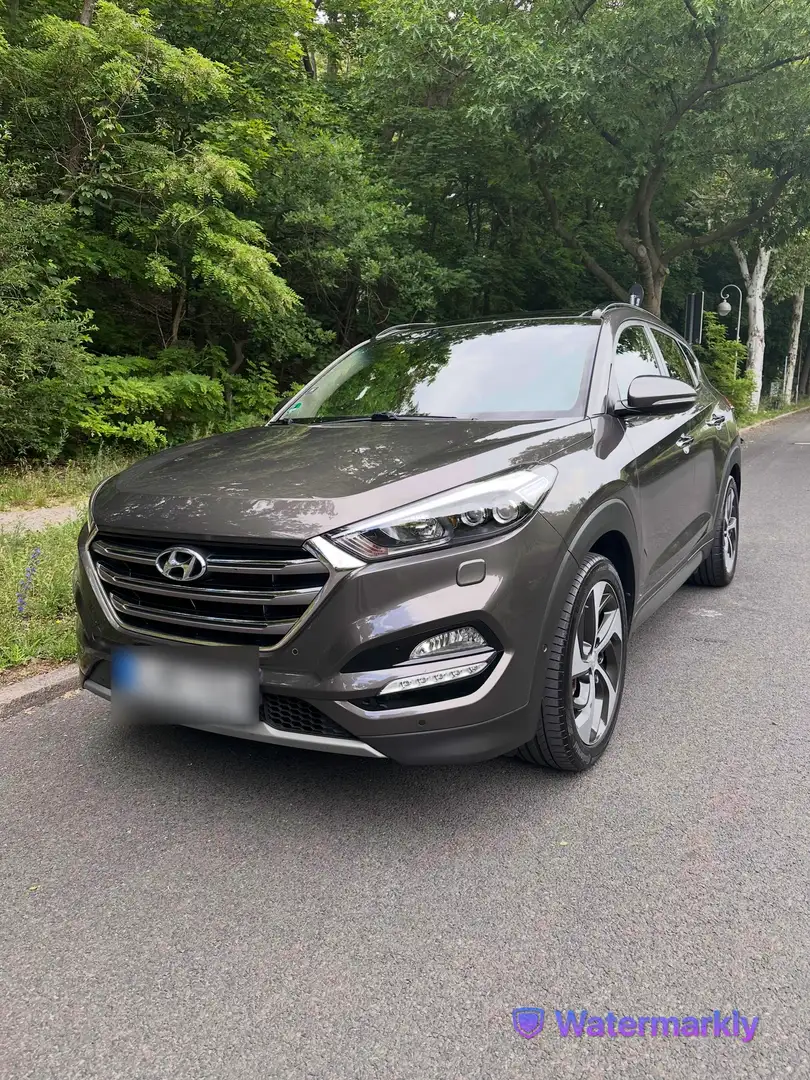Hyundai TUCSON Tucson 1.6 Turbo 4WD 7-DCT Prime*Pano*Leder*DC Braun - 2