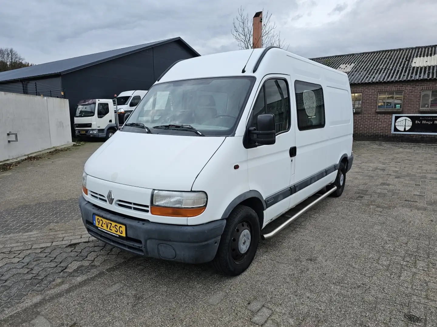 Renault Master T33 2.2dCi L2H2 DC,Apk,Trekhaak,Dubbelcabine Wit - 1