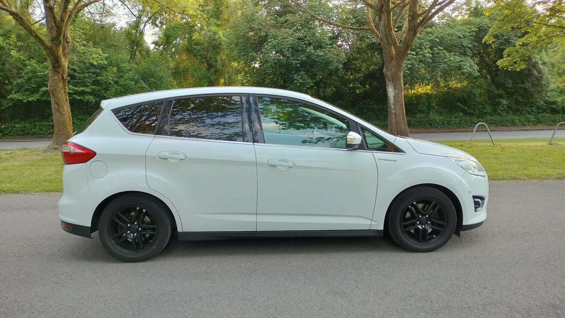 Ford C-Max 2.0 TDCi Titanium Weiß - 2