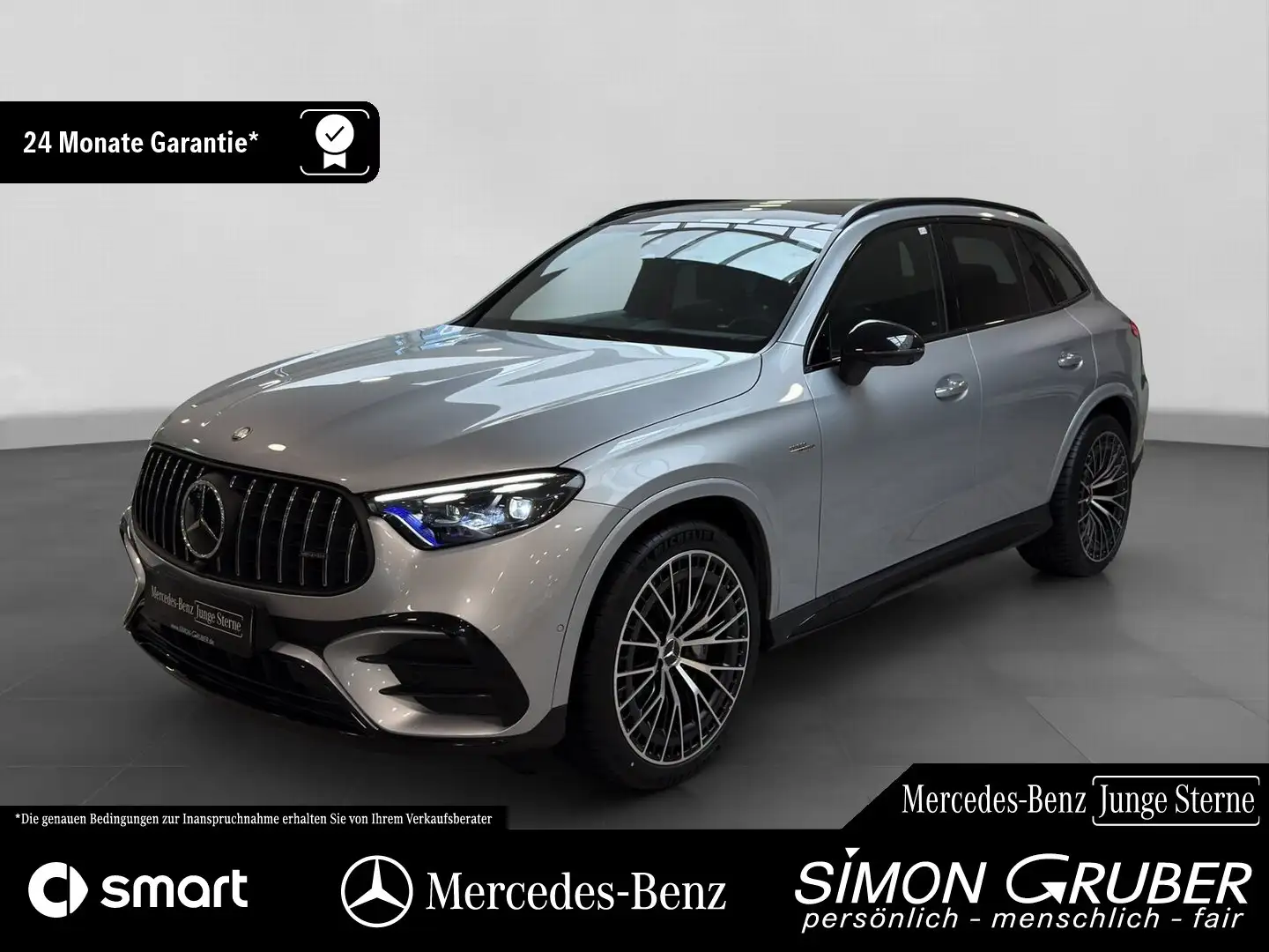 Mercedes-Benz GLC 43 AMG GLC 43 4M AMG Night Pano HUD HAL Standhzg. AHK Plateado - 1
