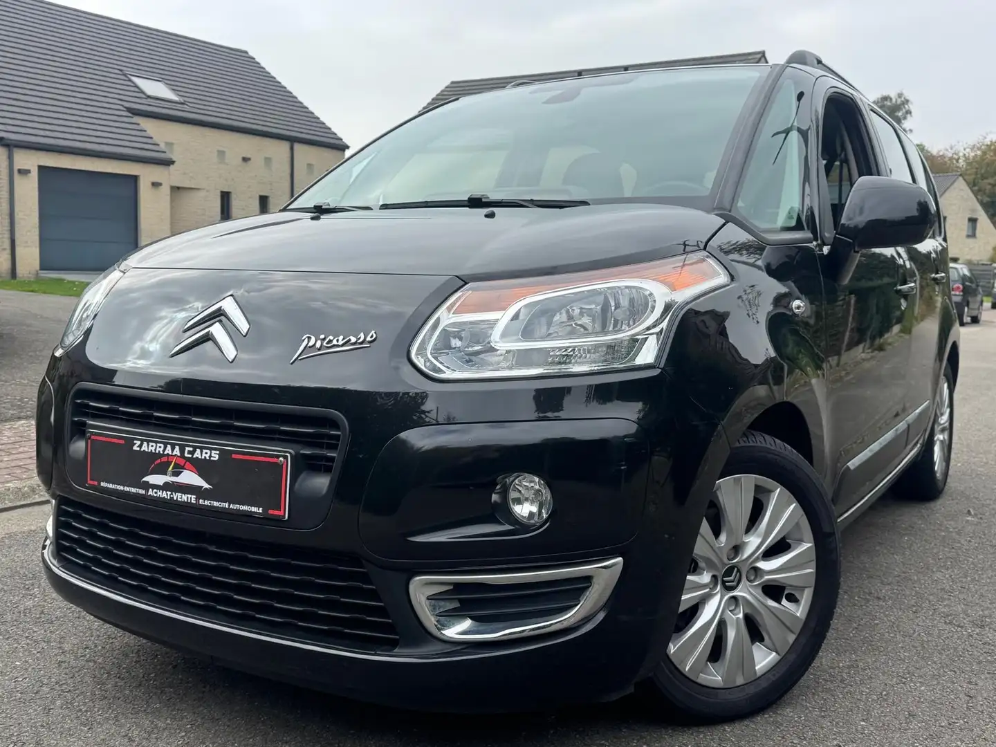 Citroen C3 Picasso 1.6 HDi Exclusive 14.000KM 1ER MAIN / GARANTIE 1AN Zwart - 1