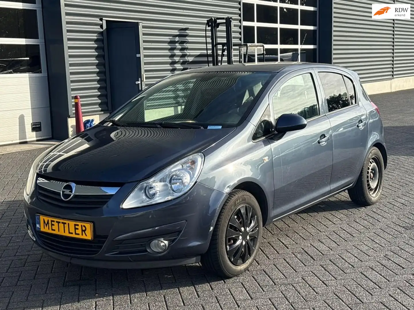 Opel Corsa 1.2-16V Business, airco Blauw - 1