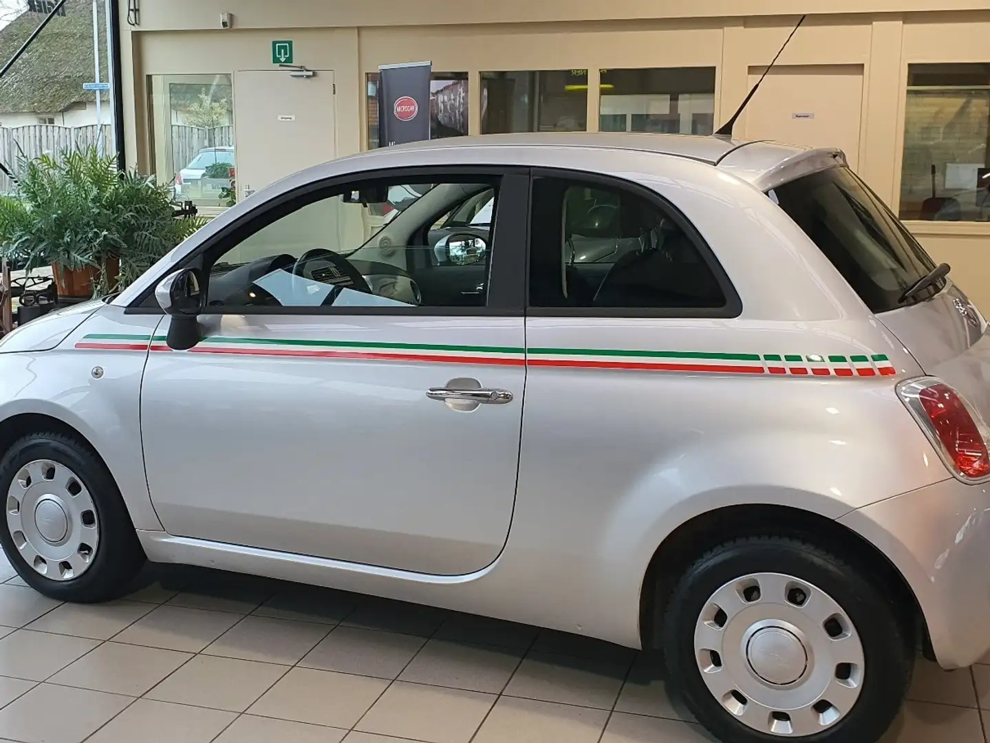 Fiat 500 1.2 Pop Zilver - 2