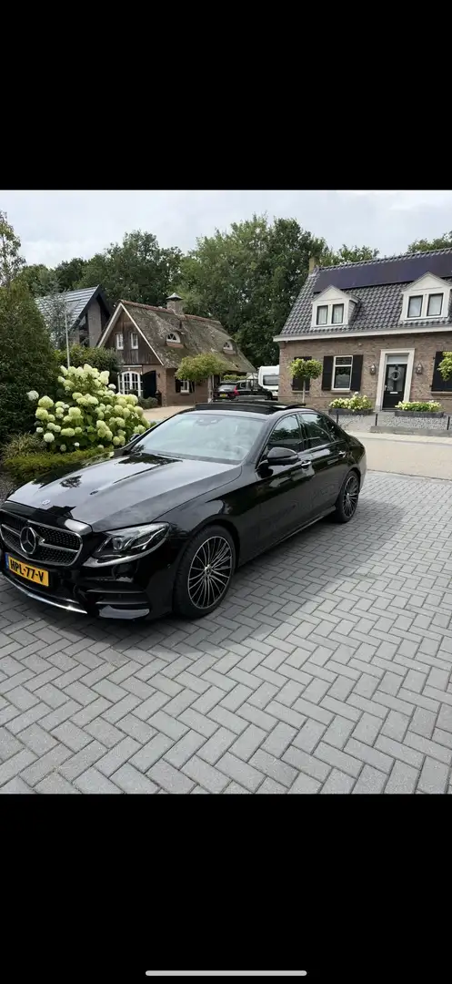 Mercedes-Benz E 400 4M. Prem. Plus amg uitvoering stage 1 403pk Zwart - 2