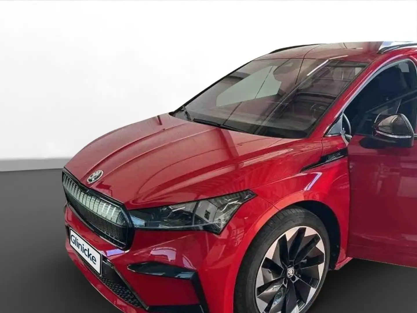 Skoda Enyaq iV 80 77kWh AHK RüKa Alcantara/Leder W-Pum Rosso - 2
