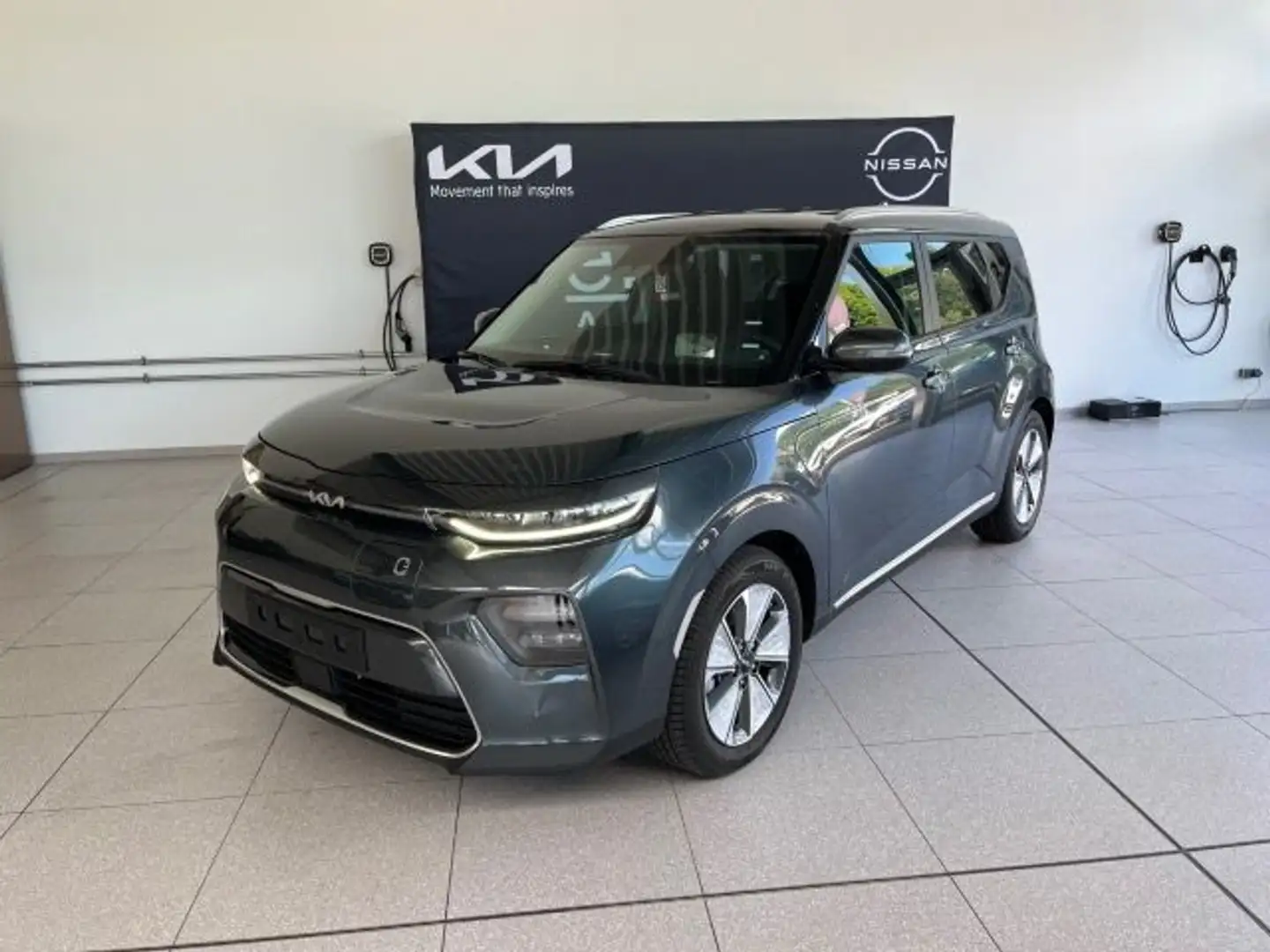 Kia Soul e- Soul 64kWh Inspiration | Wärmepumpe | Rü Grau - 2