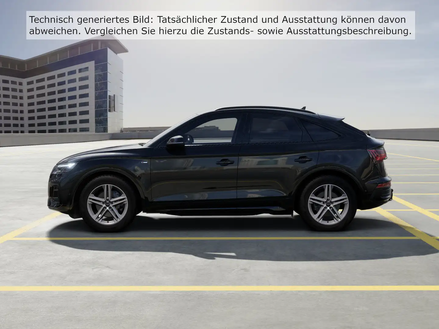 Audi Q5 40 TDI quattro S tronic S line Matr Schwarz - 2