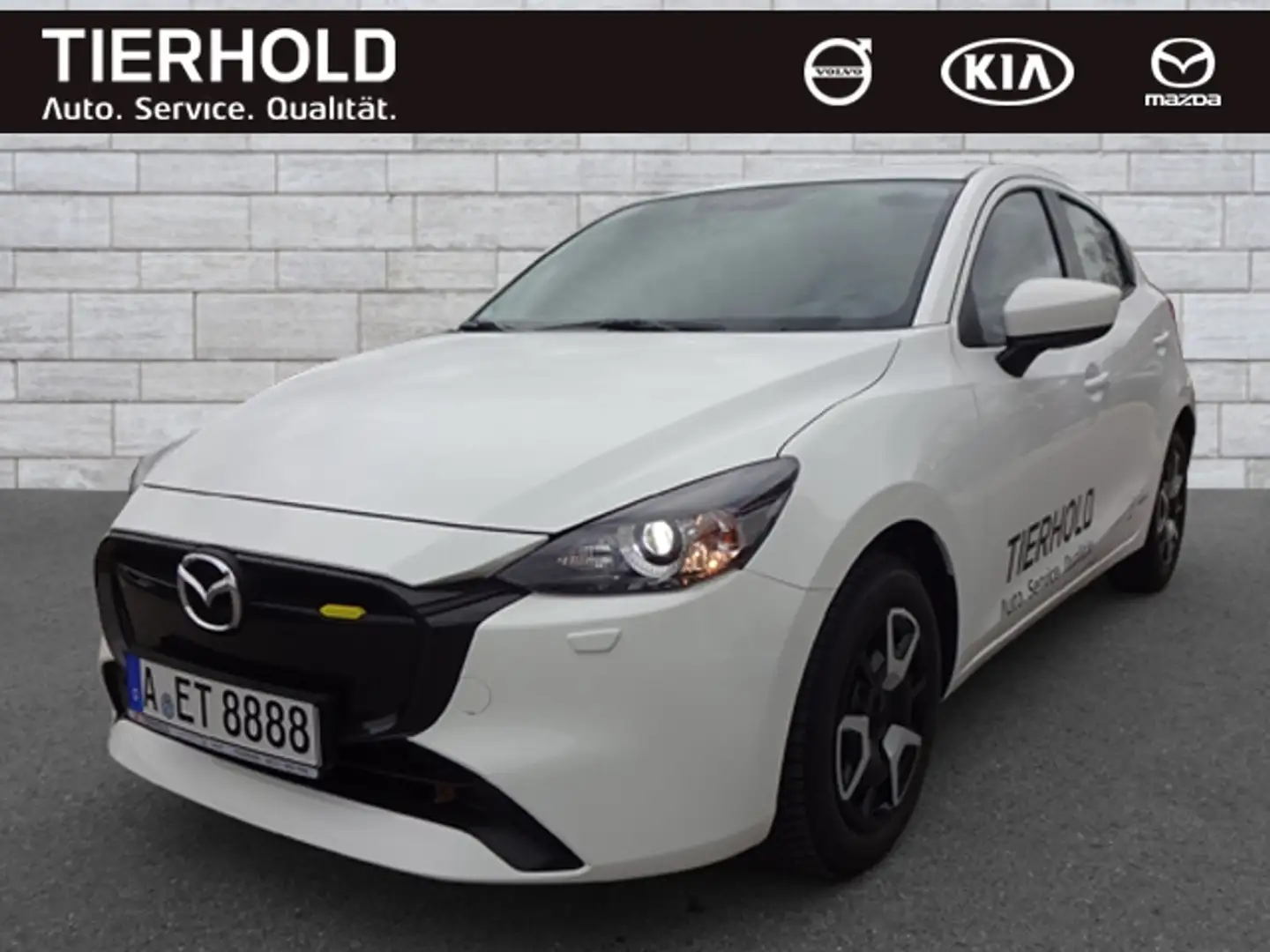 Mazda 2 CENTER-LINE SKYACTIV-G Weiß - 2