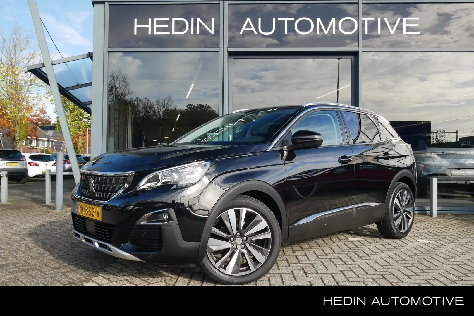 Peugeot 3008 1.2 Allure | Trekhaak | Navigatie | Camera | Apple Negro - 1