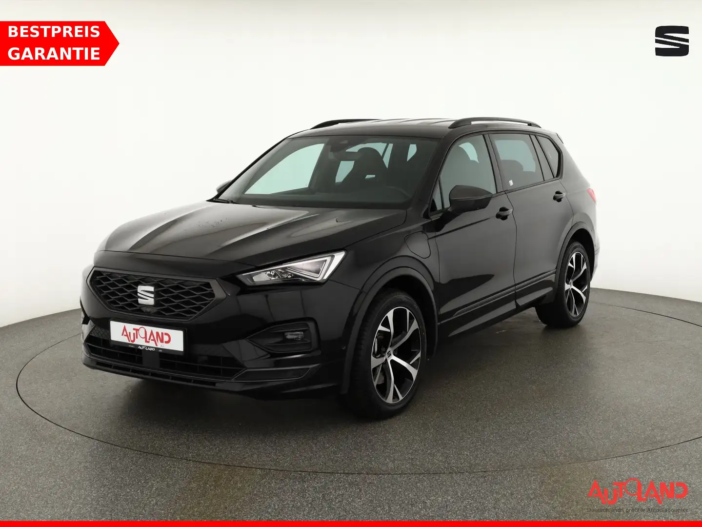 SEAT Tarraco 1.4 TSI DSG e-Hybrid FR LED 360° AHK DAB Noir - 1