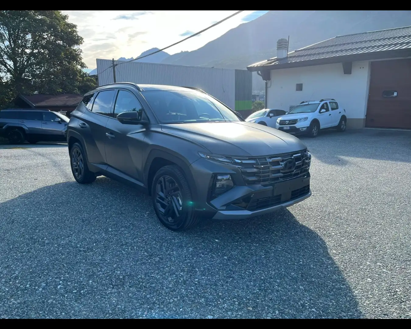 Hyundai TUCSON 1.6  T-GDI HYBRID 160 CV 48V MT XTECH CON ROTTAMAZ Grigio - 1