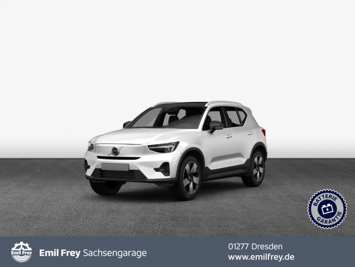 Volvo EX40 Fully Electric Single M. Ext. Range RWD Plus Weiß - 1