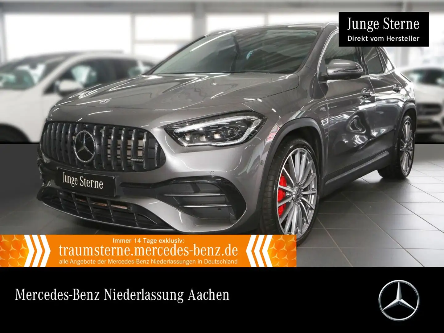 Mercedes-Benz GLA 45 AMG GLA 45 4M PANO+360°+MULTIBEAM+BURMESTER+PERFSITZE Сірий - 1