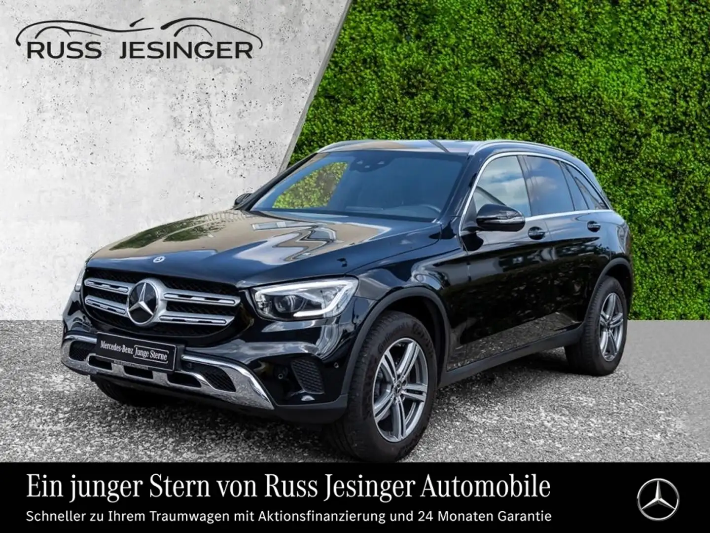 Mercedes-Benz GLC 220 d 4M AMG Line *AHK*Distr*Cam*MBeam*HUD* Noir - 1