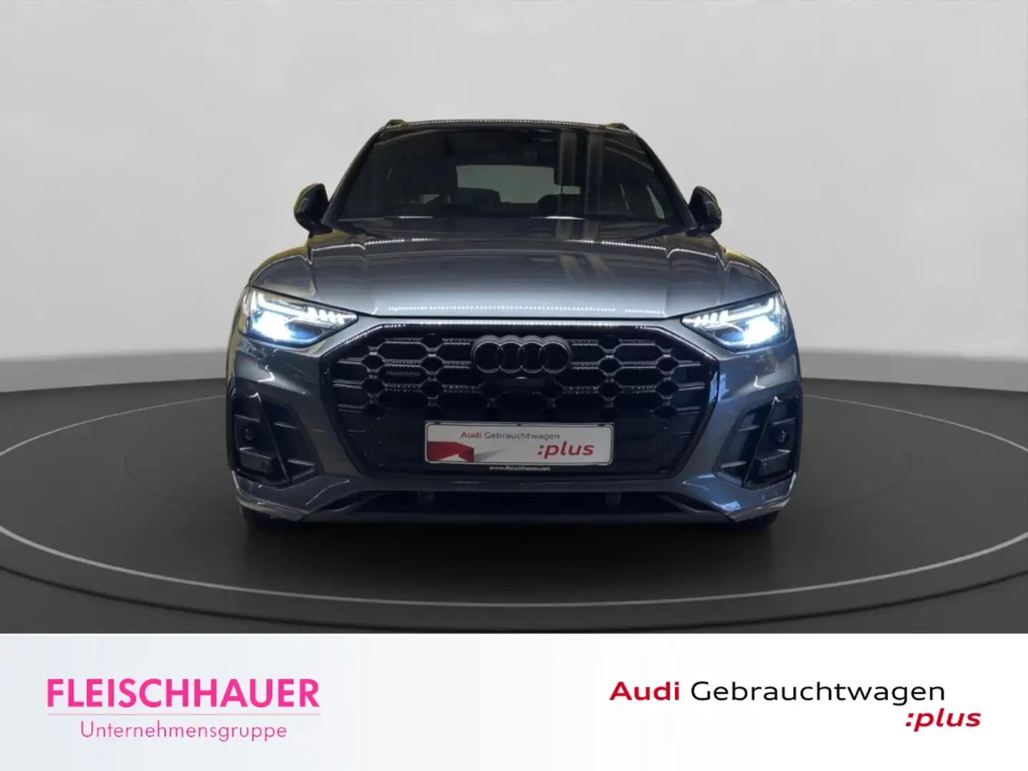 Audi Q5 40 TDI quattro S line MATRIX+360+HUD+ACC+NAVI+B&O+ Grau - 2