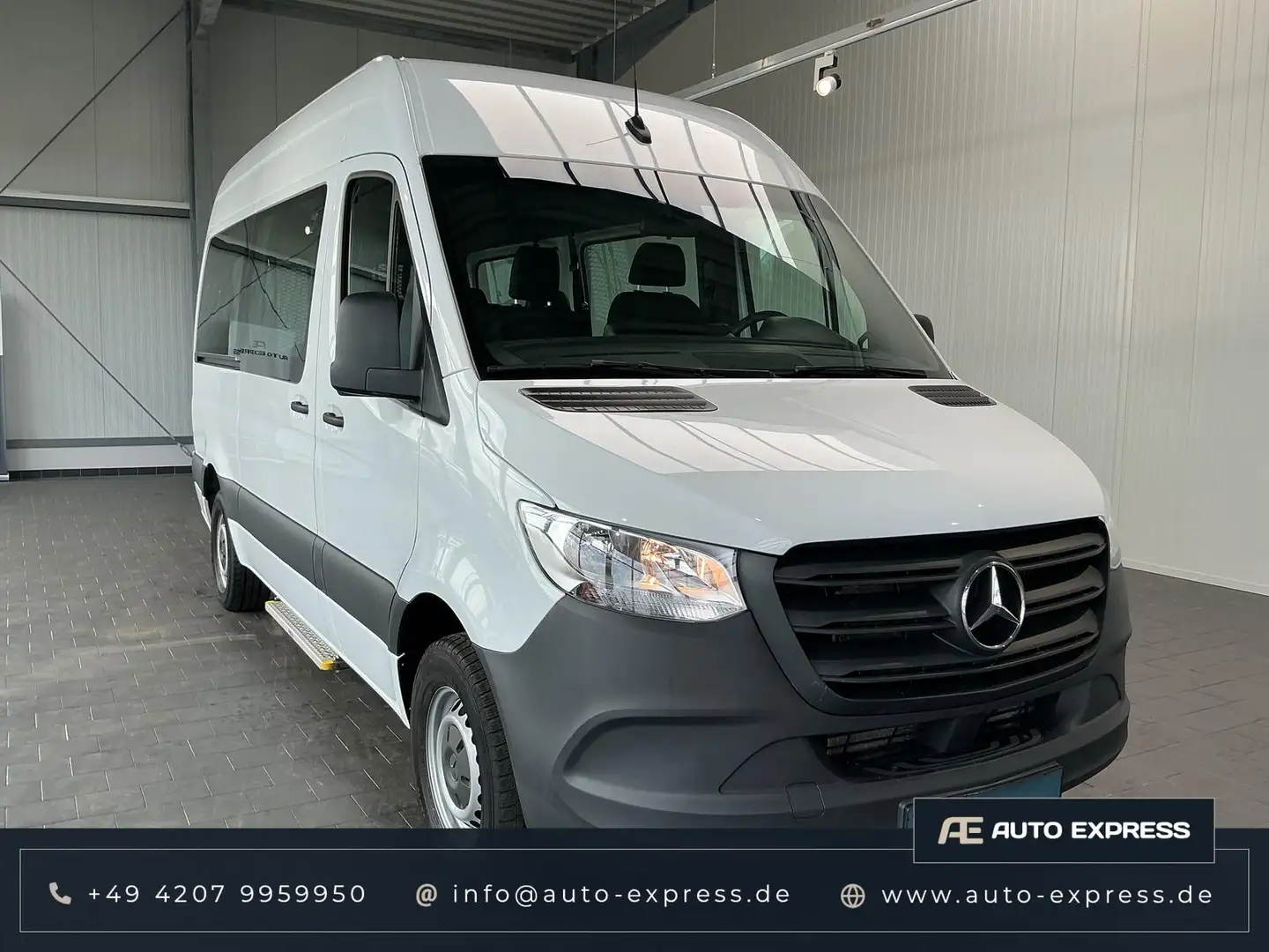 Mercedes-Benz Sprinter 311+6-Sitze/Rollstuhllift/2xKlima Bianco - 1
