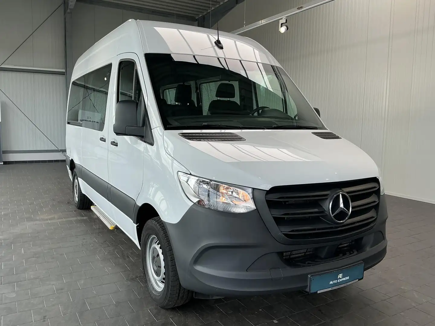 Mercedes-Benz Sprinter 311+6-Sitze/Rollstuhllift/2xKlima Bianco - 2