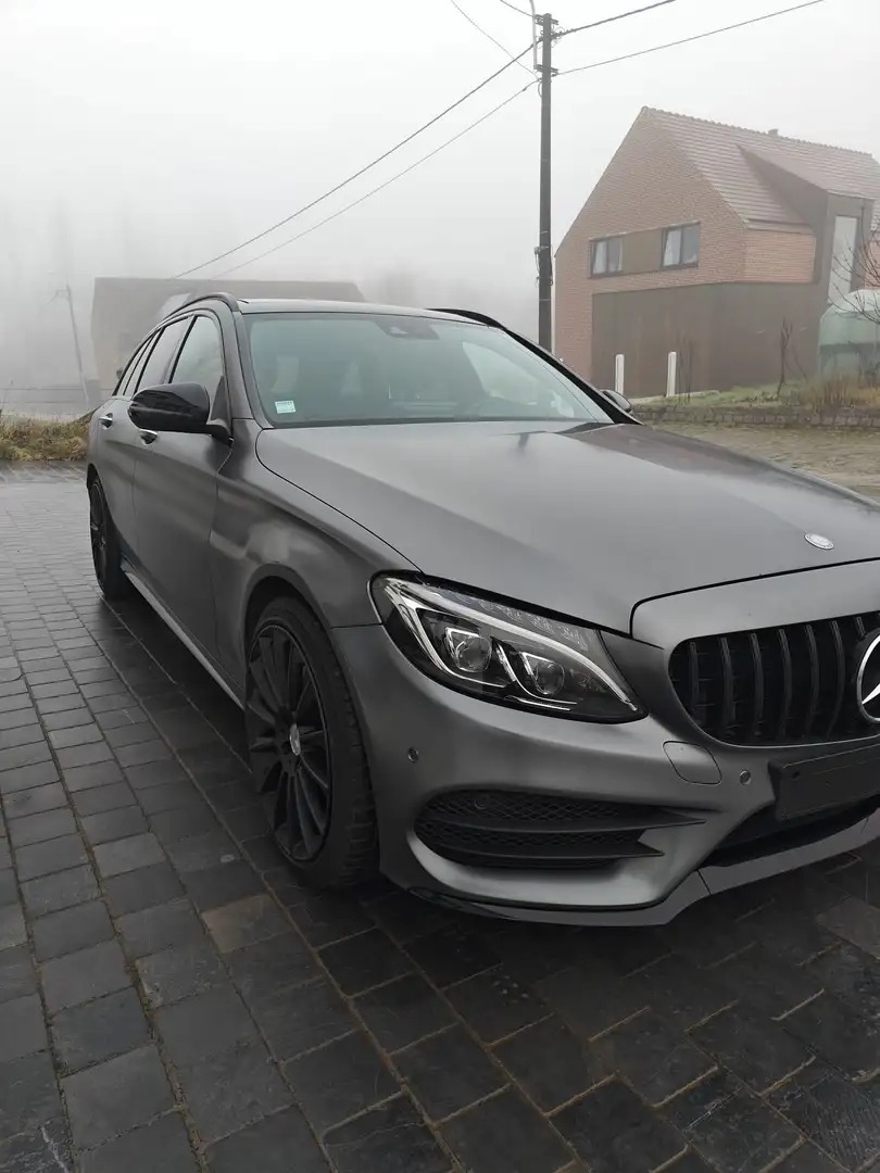 Mercedes-Benz C 43 AMG Matte Grey •Burmester • Panodak • CarPlay Gris - 2