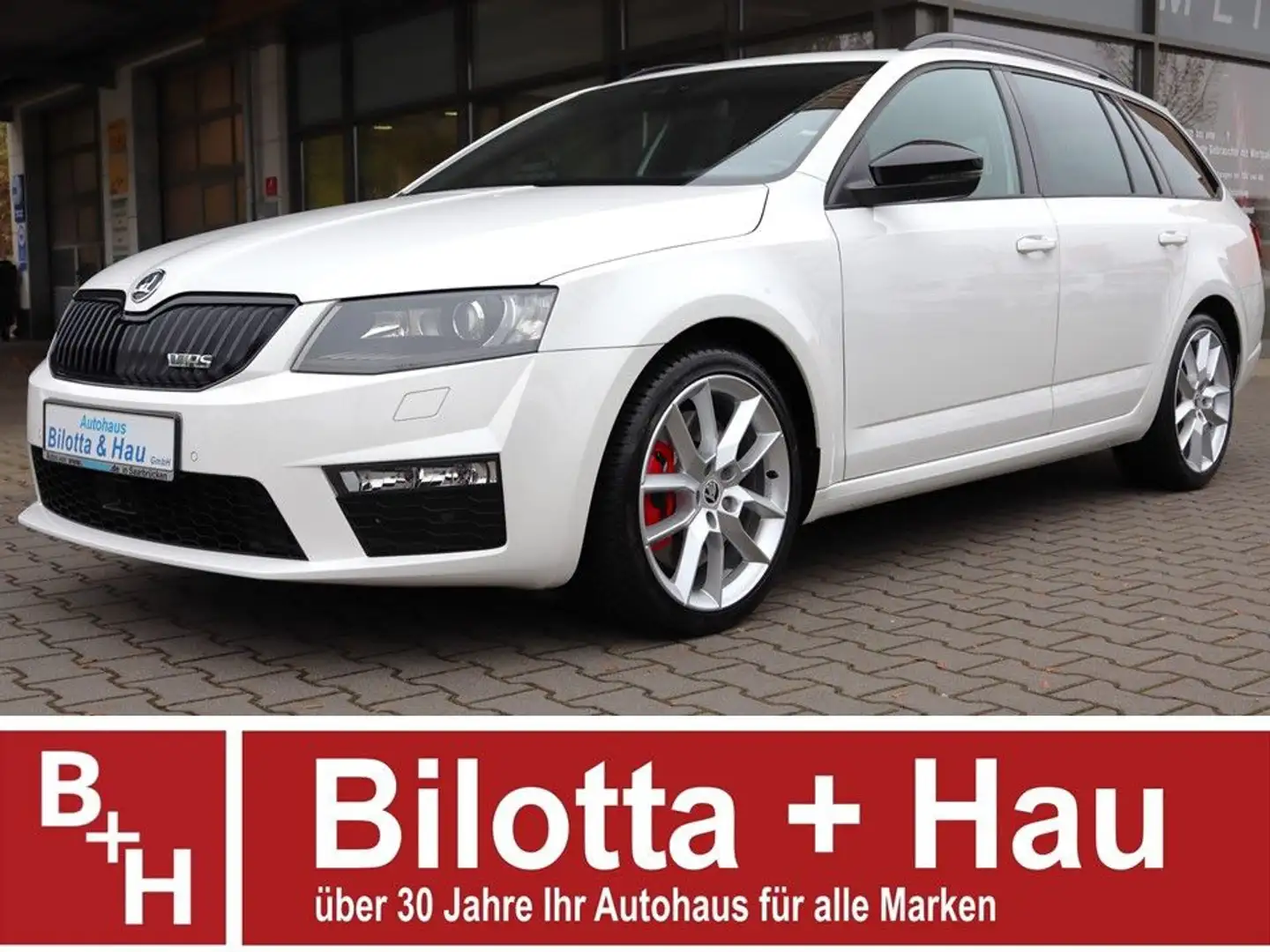 Skoda Octavia Combi RS 220 DSG ! Xenon+Pano+Standhzg ! Weiß - 1