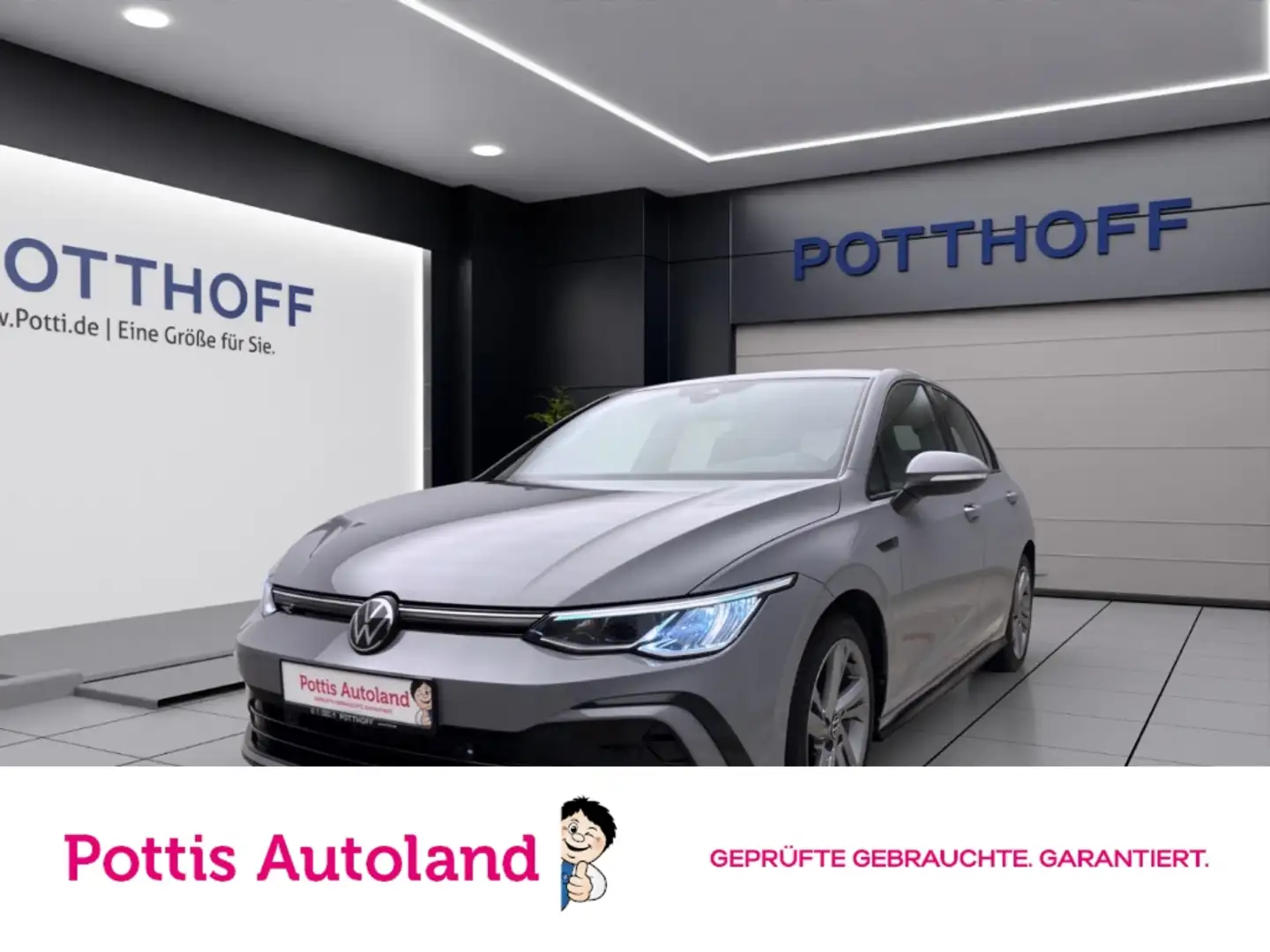 Volkswagen Golf 1.5 eTSI DSG R-LINE NAVI ACC LED SITZHZG Gris - 1