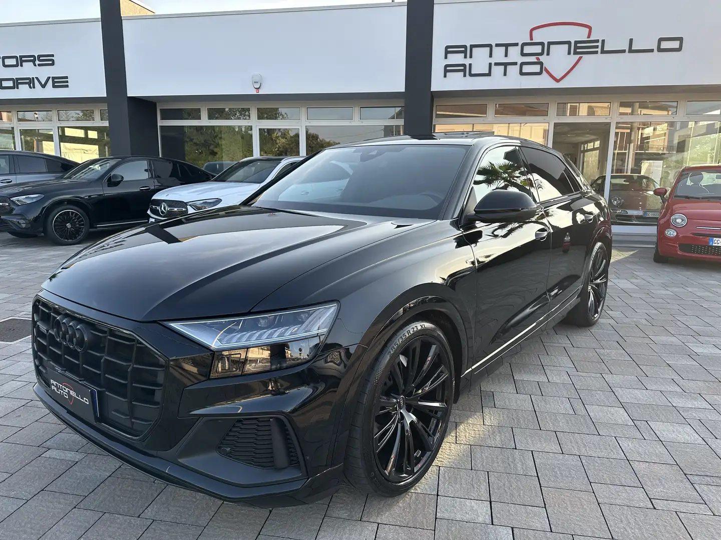 Audi Q8 50 3.0 TDi mhev S-Line Black Edition Quattro Nero - 1