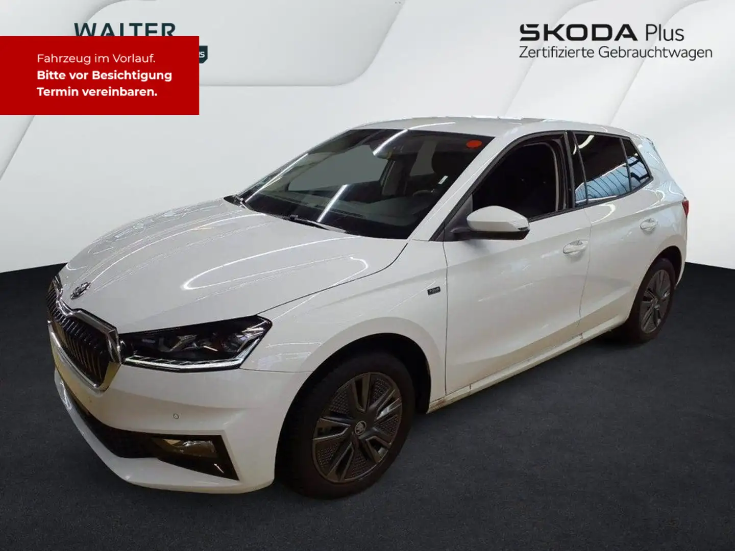 Skoda Fabia 1.0 TSI DSG Tour Navi LED SHZ PDC Weiß - 2