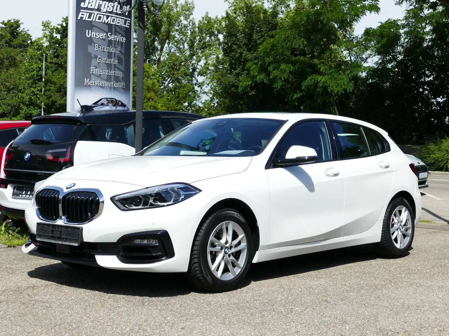 BMW 118 118i Sport Line Pano NaviProf Sound LED Lenkrhz Blanc - 1