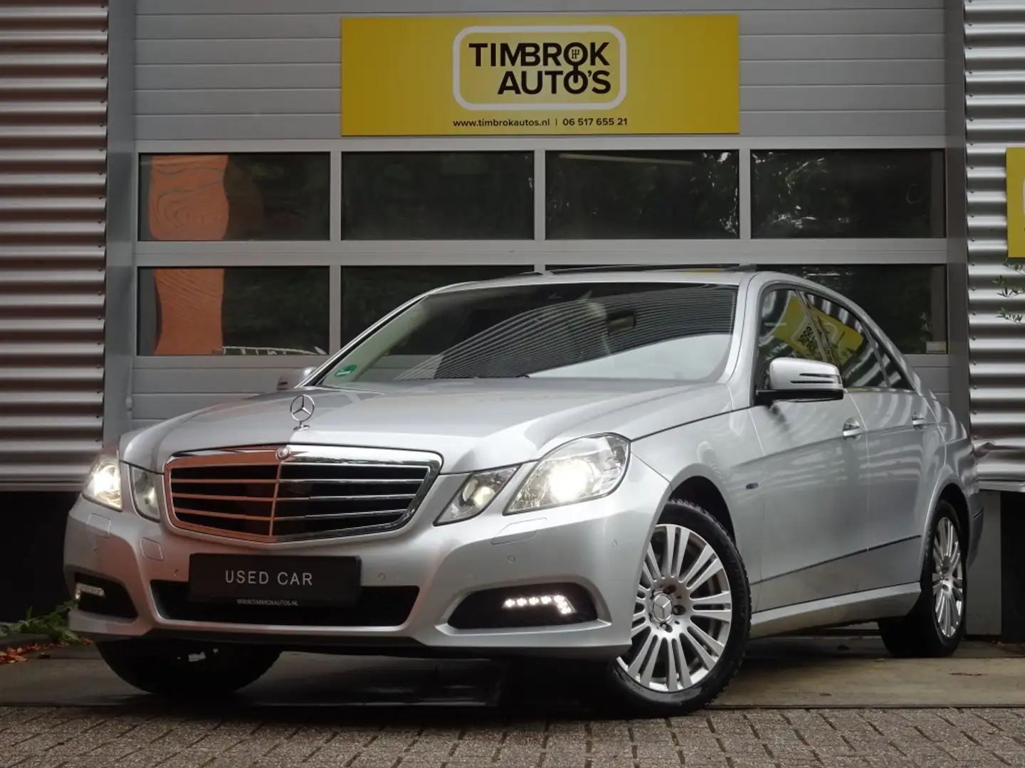 Mercedes-Benz E 350 E350 CGI Avantg. *Distronic/Stoelventilatie/Airmat Zilver - 1