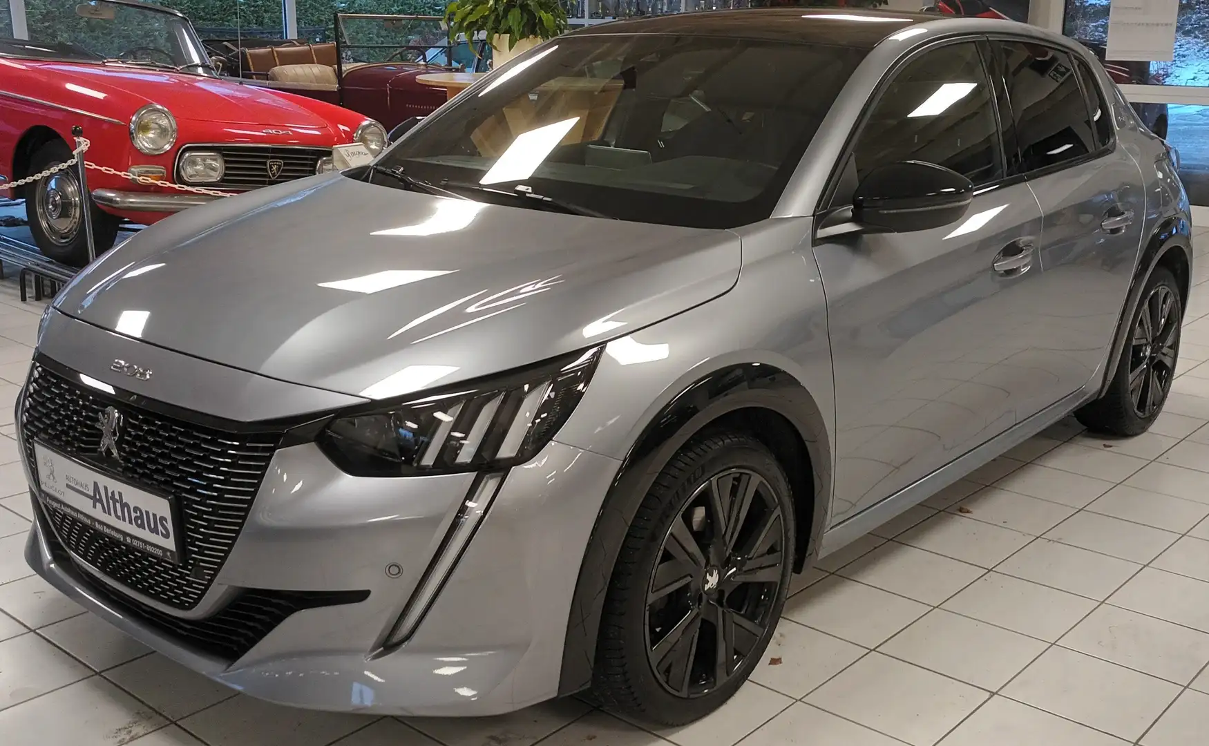 Peugeot 208 GT Pure Tech 100 Sommer/Winterräder,1. Hand Gris - 1