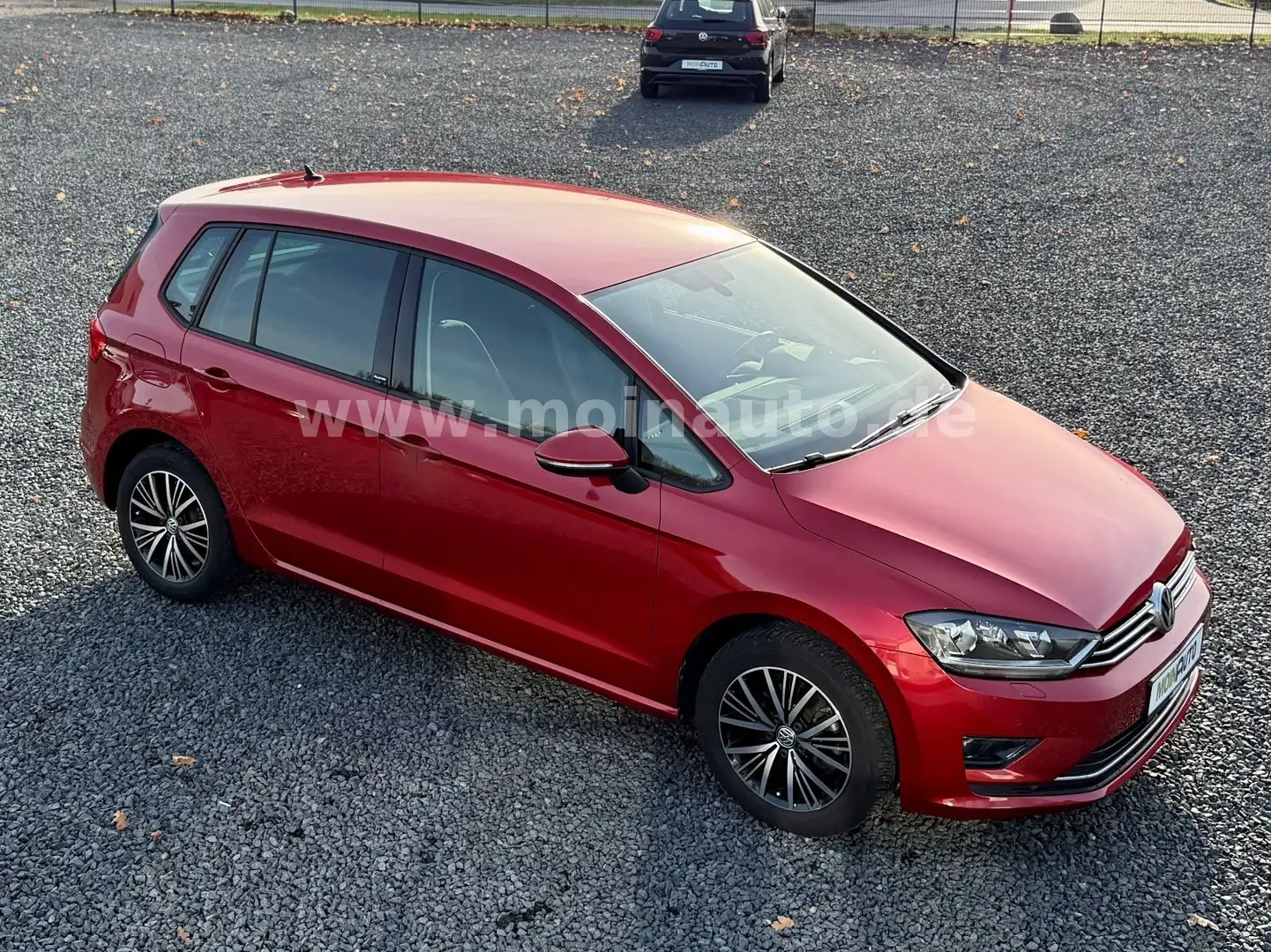 Volkswagen Golf Sportsvan 1.4 TSI Allstar Rot - 2