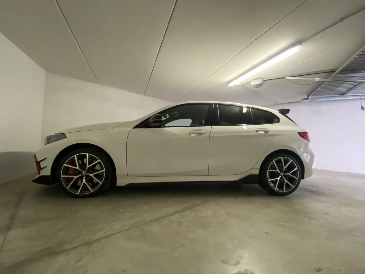 BMW 128 Serie 1 F40 128ti spoiler m performance Blanc - 2