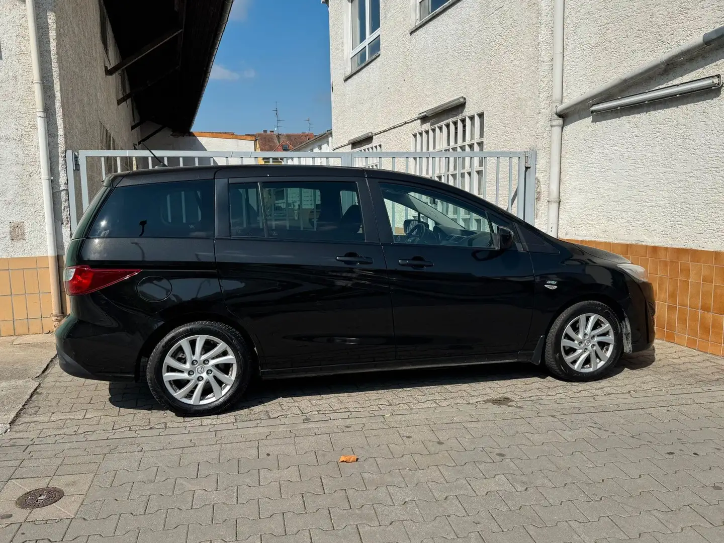 Mazda 5 2.0*7-Sitze*Autom.*Klima*SHZ*TüV*voll SH*1.Hd Schwarz - 2