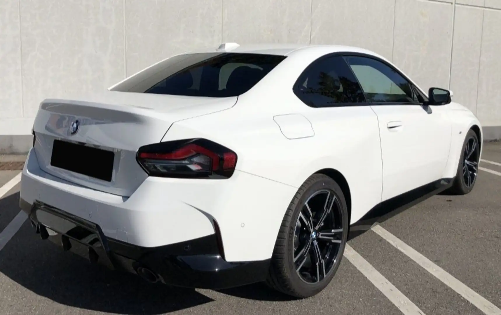 BMW 230 i Coupe M sport PELLE-MEMORY-NAVI-ACC-KAMERA-HI FI Bílá - 2