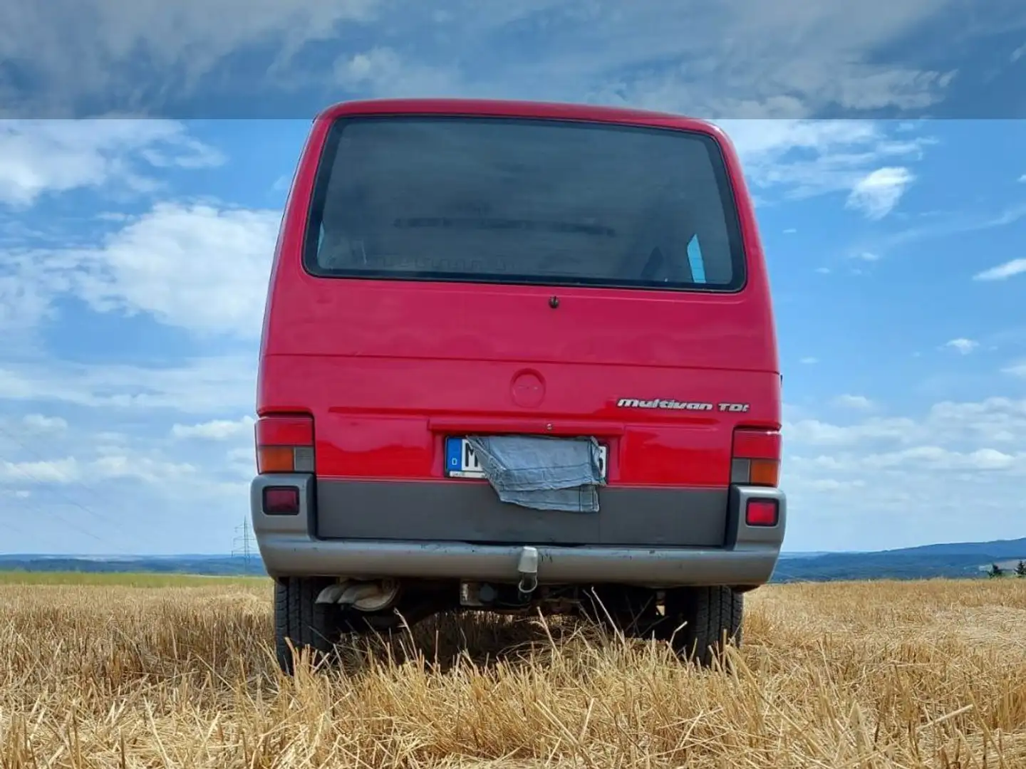 Volkswagen T4 Multivan Multivan T4 TDI 7DC UY2 Červená - 2