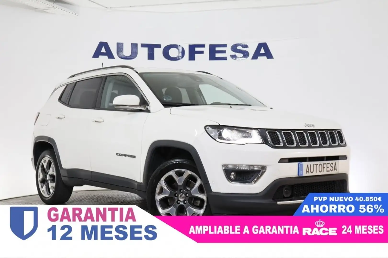 Jeep Compass LIMITED 2.0MJET 4WD 140cv AUTO 5P # BOLA, NAVY Blanco - 2