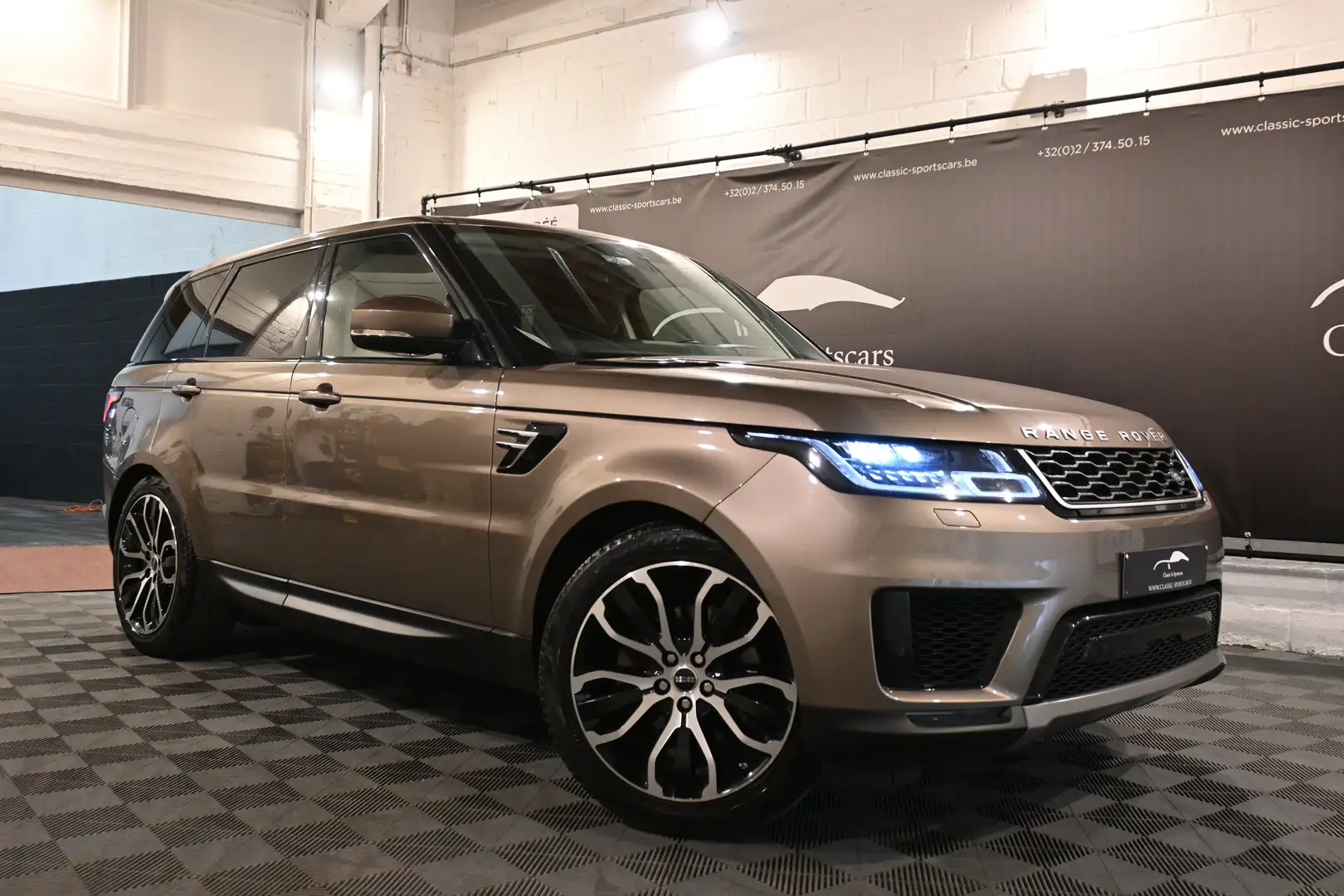 Land Rover Range Rover Sport 3.0 TD6 /EURO 6d /NEW MODEL /CAMERA /CARPLAY !! Brun - 2