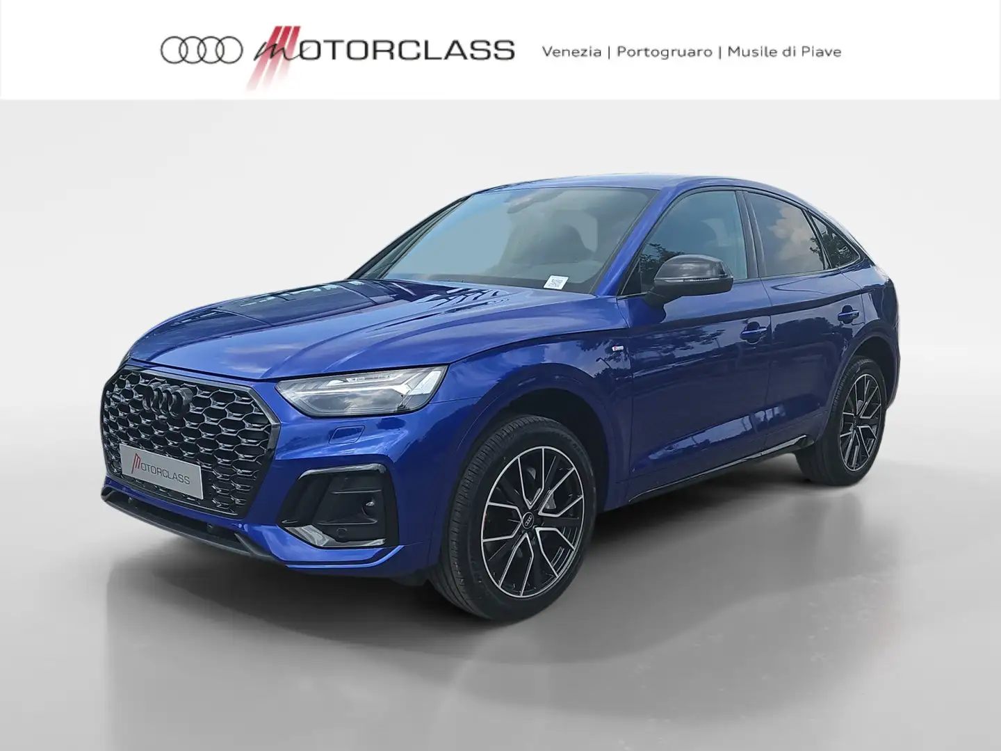 Audi Q5 sportback 40 2.0 tdi mhev 12v s line plus quattro Blu/Azzurro - 1