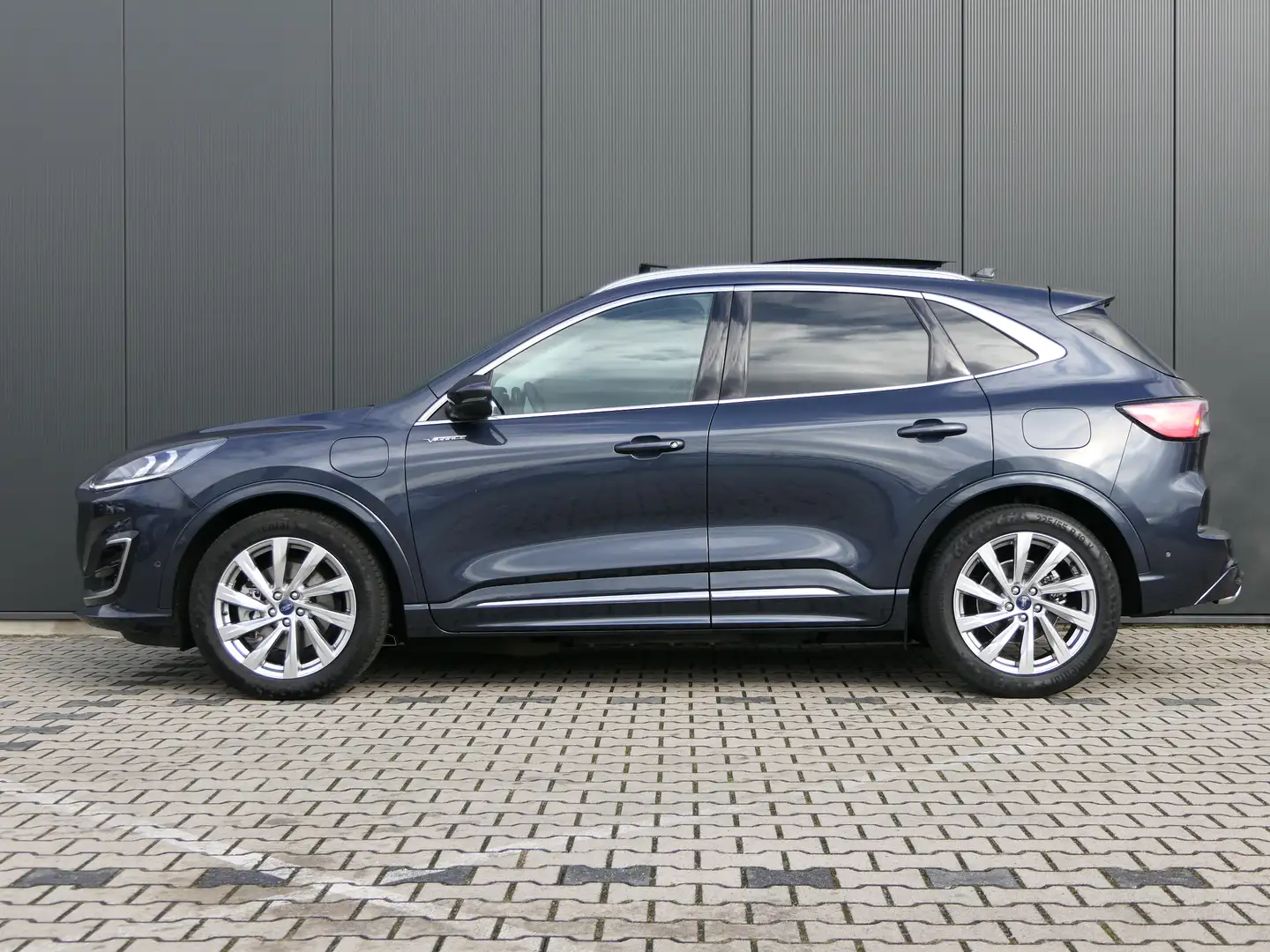 Ford Kuga 2.5 PHEV Vignale | TOP MODEL | Leder | Panoramadak Blauw - 2