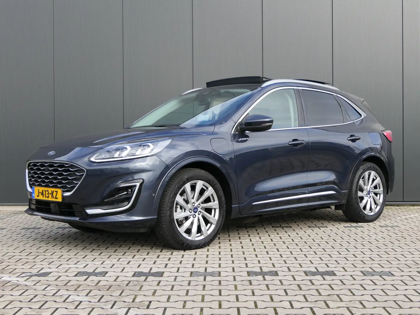 Ford Kuga 2.5 PHEV Vignale | TOP MODEL | Leder | Panoramadak Blauw - 1