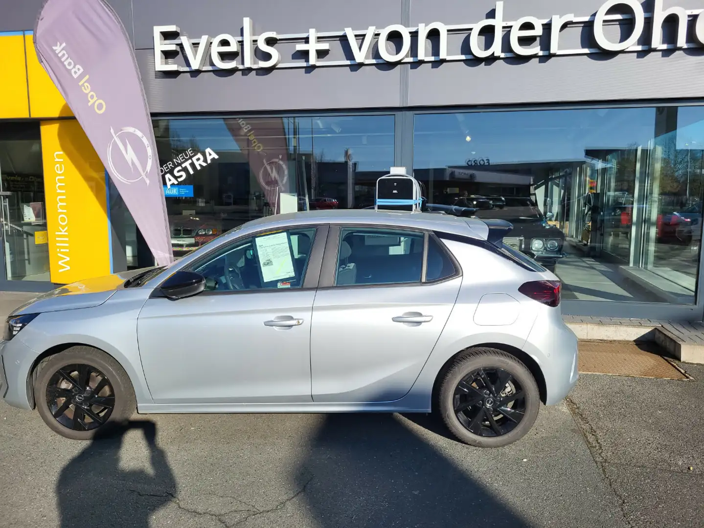 Opel Corsa Edition+Automatik+Sitzhzg+Allwetter Silber - 1