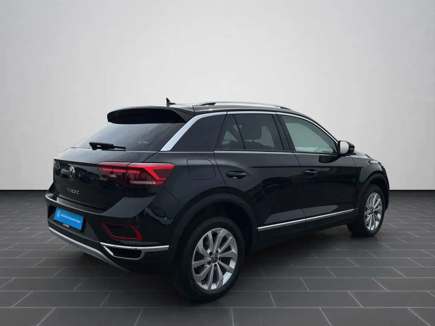 Volkswagen T-Roc 1.5 TSI *Style* DSG AHK ACC Navi SHZ VKZ-E Schwarz - 2