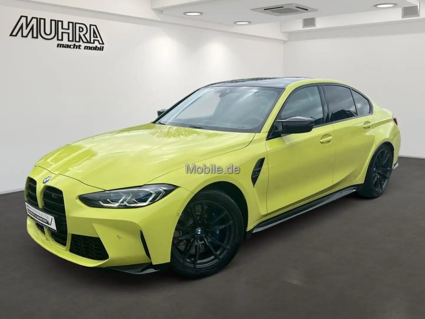 BMW M3 Competition Limousine 18"/19" Laser H/K Leder RFK Yellow - 2