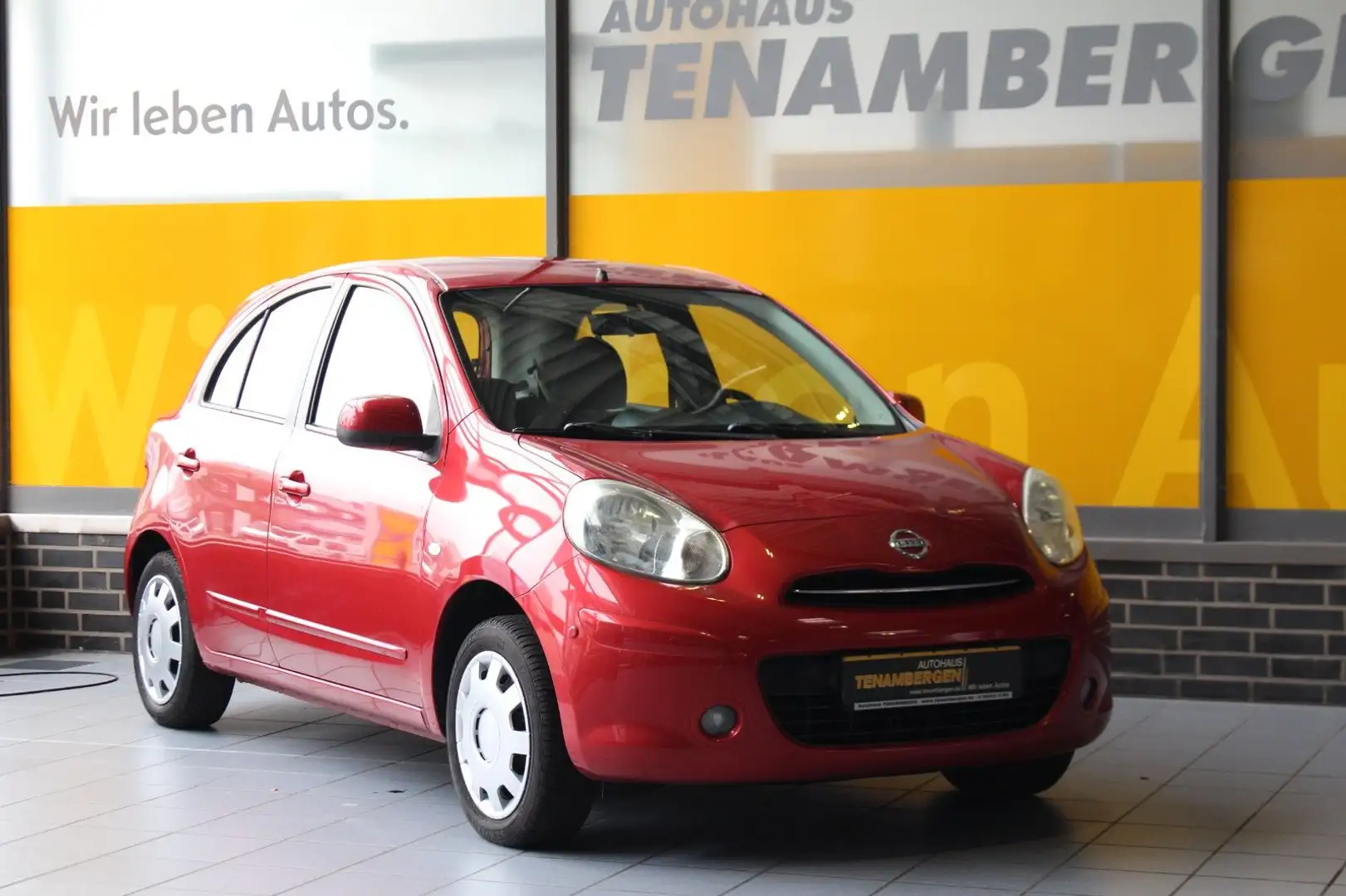 Nissan Micra Acenta 5türig Navi Bluetooth PDC USB Rojo - 2