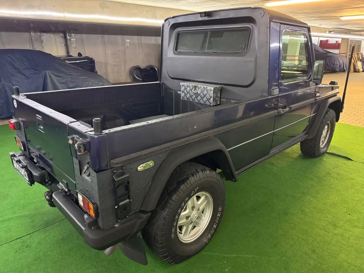 Mercedes-Benz G 290 GEPANZERT ARMORED B6 BLINDE PICKUP PANZER Niebieski - 2