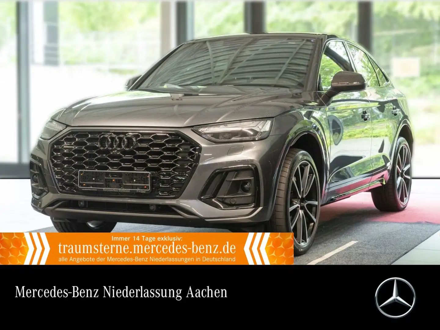 Audi Q5 Sportback 40 TDI quattro 2x S Line/Matrix/Kam Grau - 1