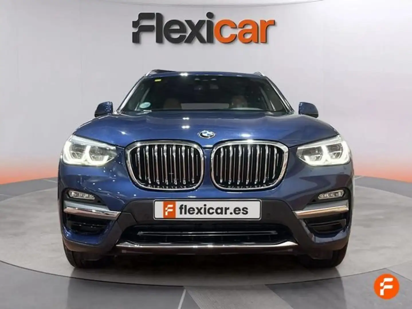 BMW X3 xDrive 20dA Bleu - 2