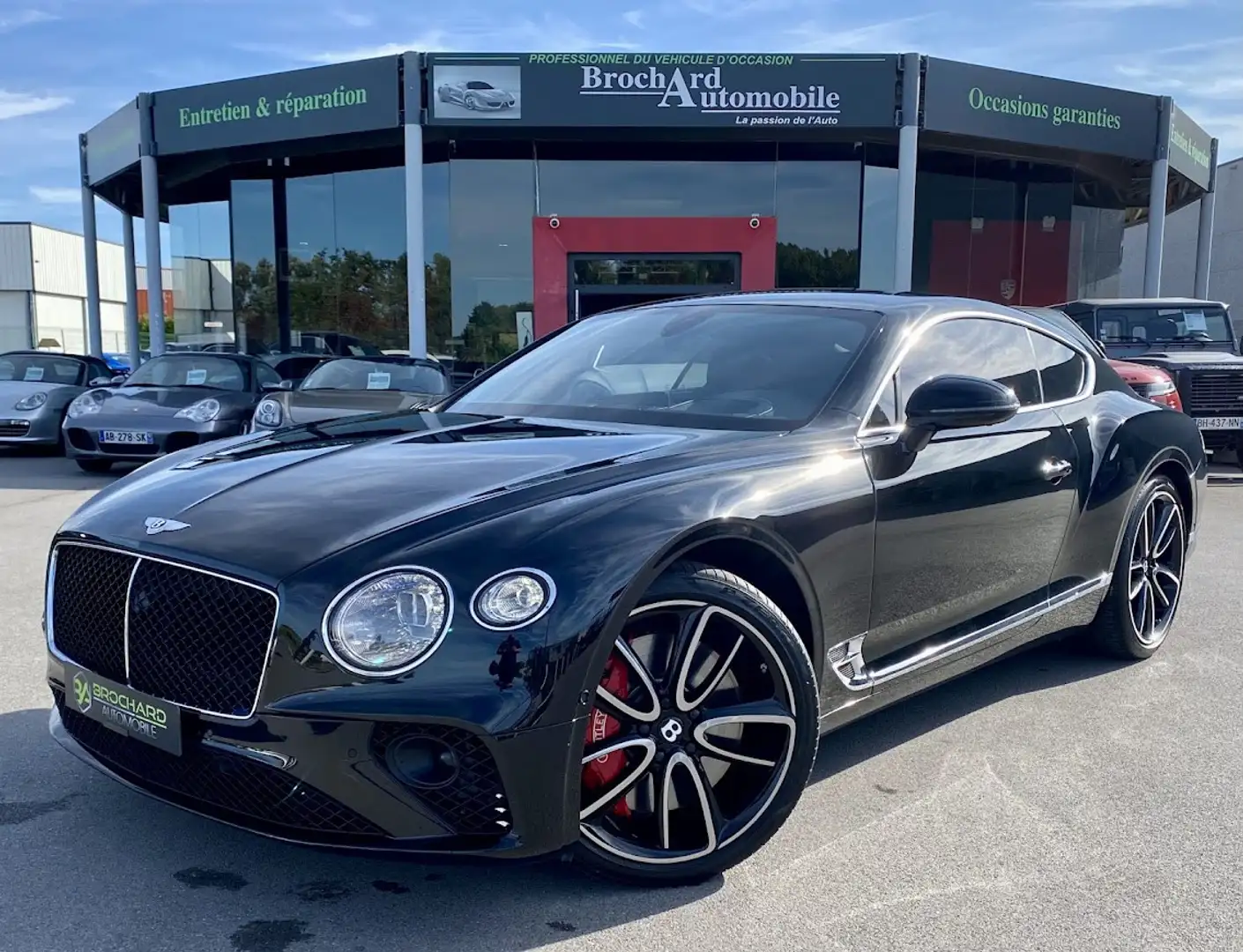 Bentley Continental GT III Mulliner / W12 6.0l 635 CH BVA 8 / Full Black / TVA / Repris Schwarz - 1