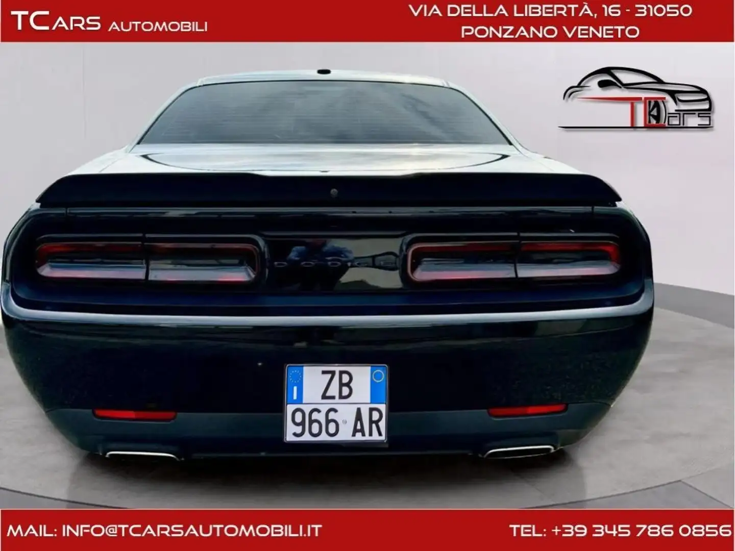 Dodge Challenger 3.6 V6 -NOLEGGIO GIORN./VENDIT 3 ANNI GARANZIA TOP Noir - 2