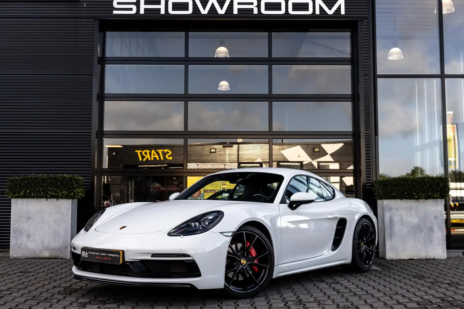 Porsche 718 Cayman S 2.5 350 PK, Chrono, Sportuitlaat, Bose, C Blanc - 2